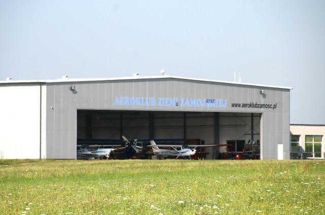 Lotnisko w miejscowości Mokre (gmina Zamość)