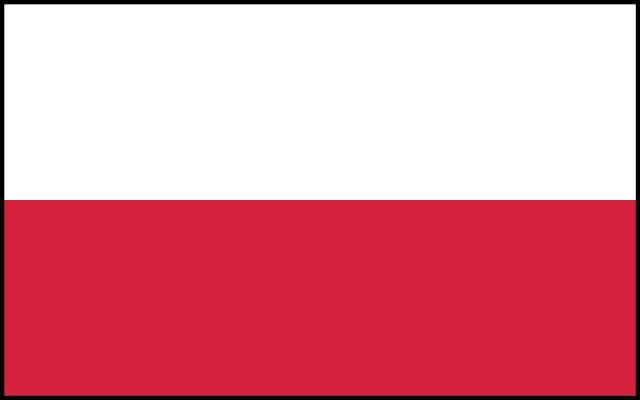 Źródło: http://commons.wikimedia.org/wiki/File:Flag_of_Poland_%28bordered_2%29.svg