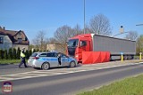 Tragiczny wypadek w Tychach. Na ul. Mikołowskiej ciężarówka potrąciła kobietę na pasach. Zginęła na miejscu