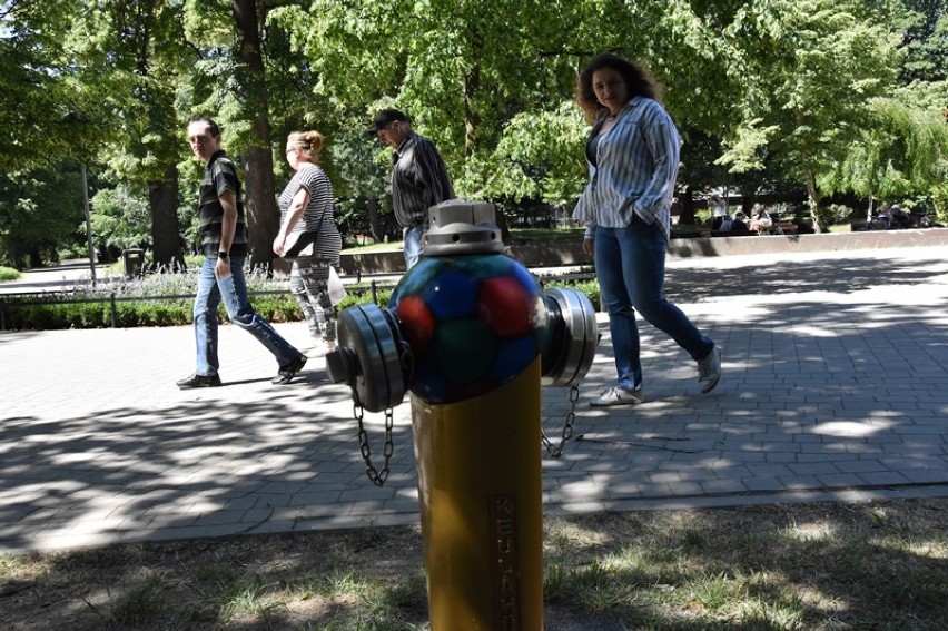 Kolejny radosny hydrant w Legnicy tym razem "Miedziany" [ZDJĘCIA]