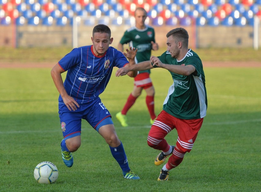 4 liga. Polonia Przemyśl zremisowała u siebie z Sokołem Nisko 2:2. Kamil Wojtak strzelił w doliczonym czasie gry [ZDJĘCIA]