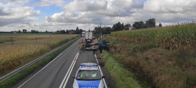Do wypadku doszło w poniedziałek 20 września 2021 około godz. 9.20 w Klęczkowie (pow. chełmiński) na drodze krajowej nr 55.