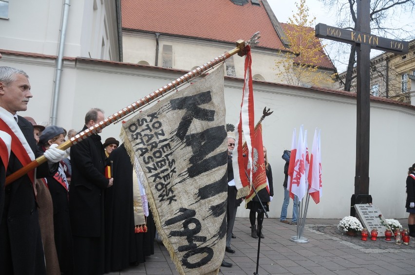 Kraków: nowy Krzyż Katyński poświęcony [ZDJĘCIA]
