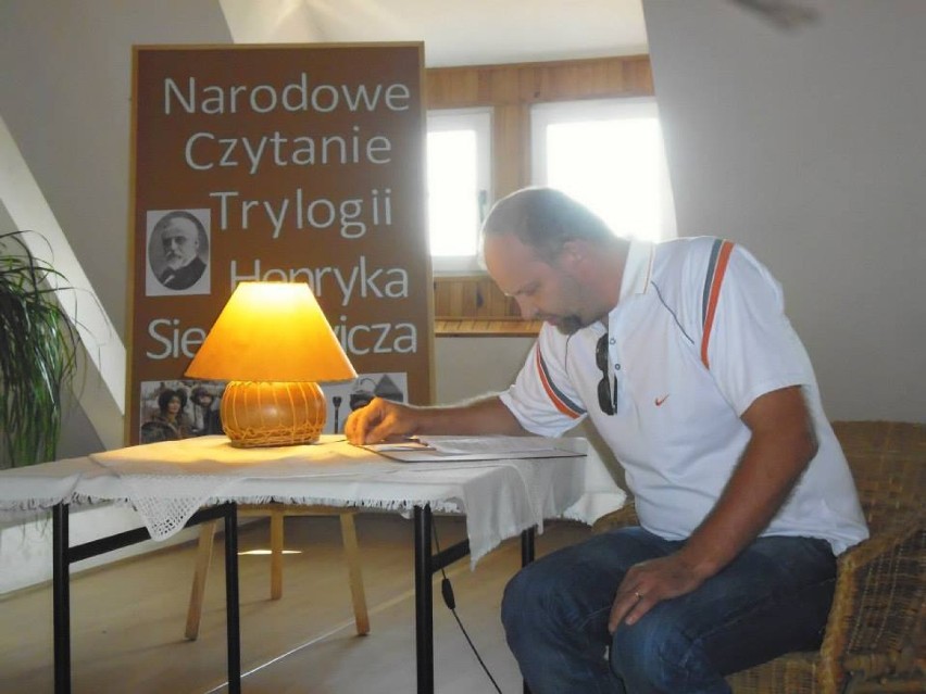 Trylogia czytana w CKiW OHP w Pleszewie