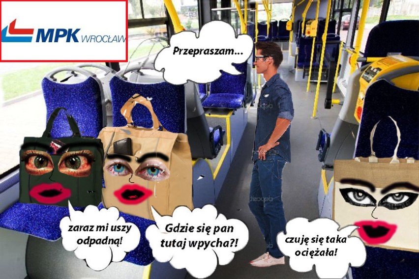 Zmęczone torby oczami pasażerów MPK (GALERIA)
