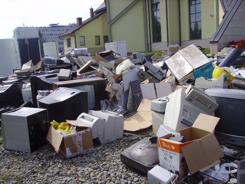 Zbiórka elektrośmieci w Gorlicach