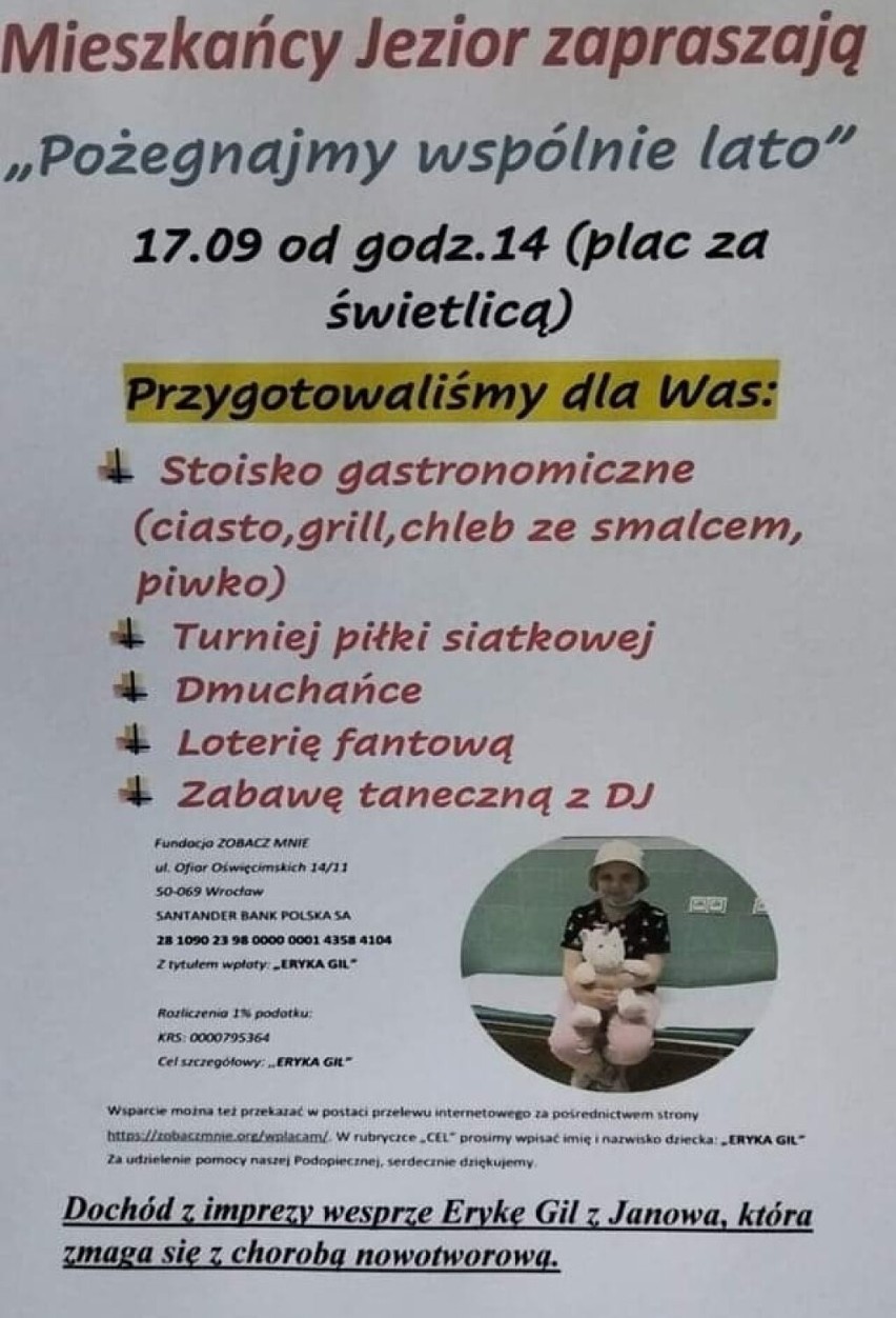 Pożegnanie lata w Jeziorach