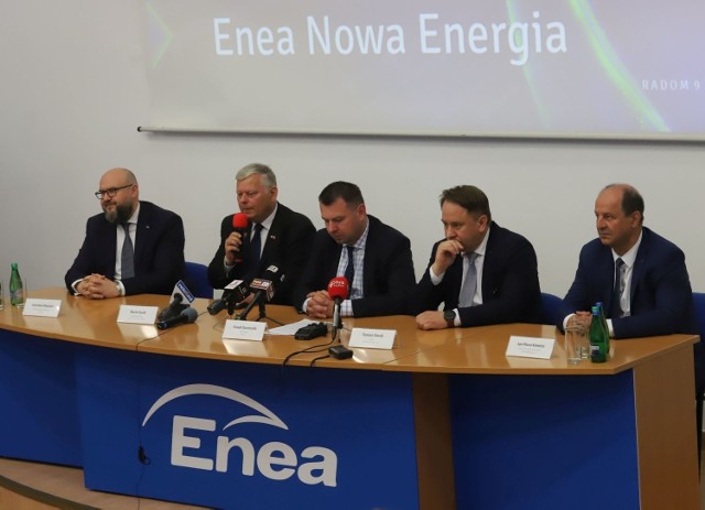W trakcie czwartkowej konferencji oficjalnie poinformowano, że siedziba spółki Enea Nowa Energia będzie mieścić się w Radomiu.