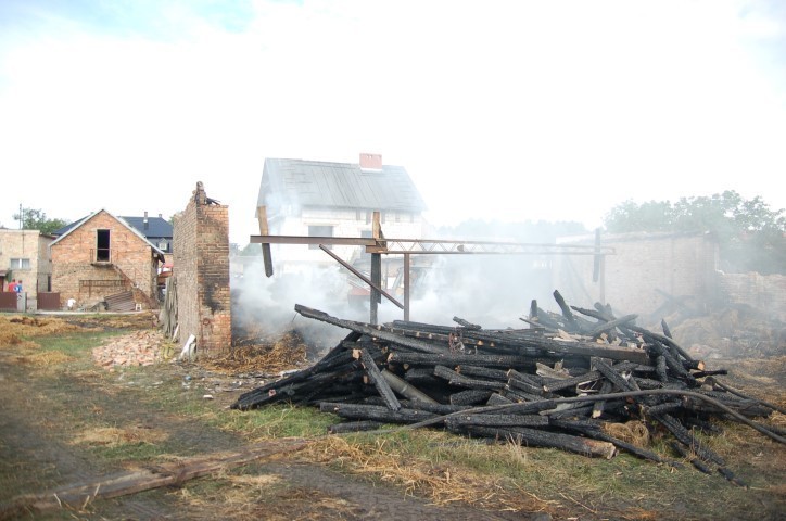 Pożar w Przyprostyni, koło Zbąszynia