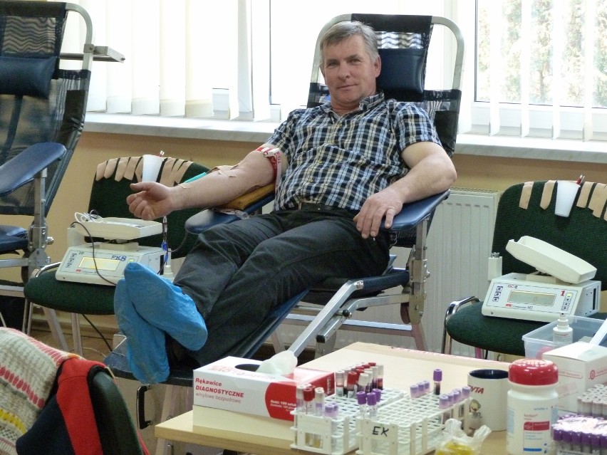 Zbiórka krwi w PSP Szamotuły: zebrano 13 litrów krwi!