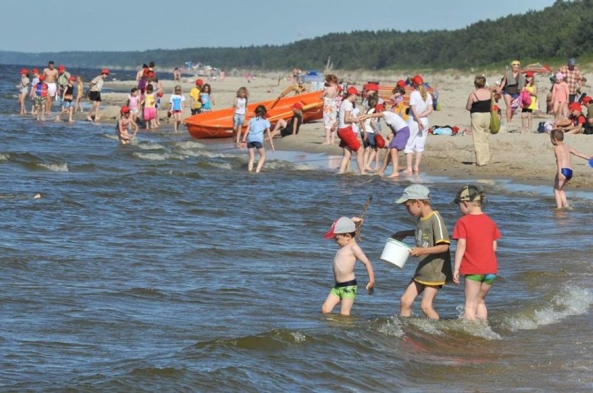 Plaża w miejscowości Jantar uplasowała się w naszym...