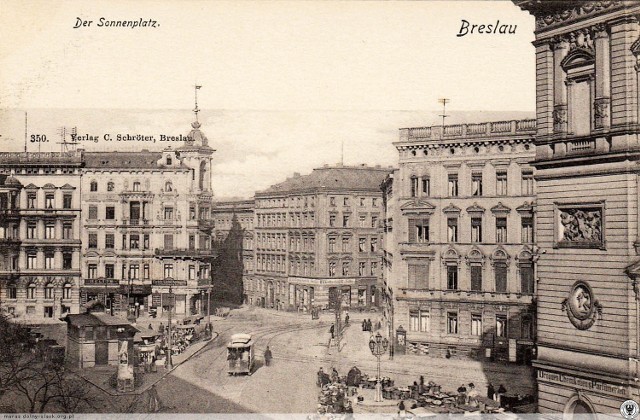 Plac Legionów. Lata 1890-1900 

ZOBACZ KONIECZNIE: Breslau-Wrocław. Historia miasta na archiwalnych fotografiach (SERWIS SPECJALNY)