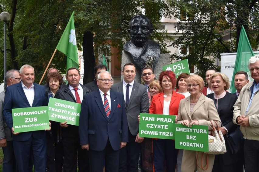 Oto kandydaci koalicji PSL i Kukiz'15  z okręgu legnicko -...