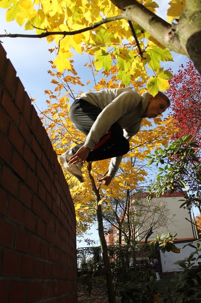 Parkour po głogowsku