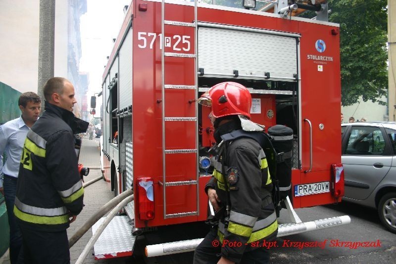 Strażacy szybko opanowali pożar budynku przy ul....