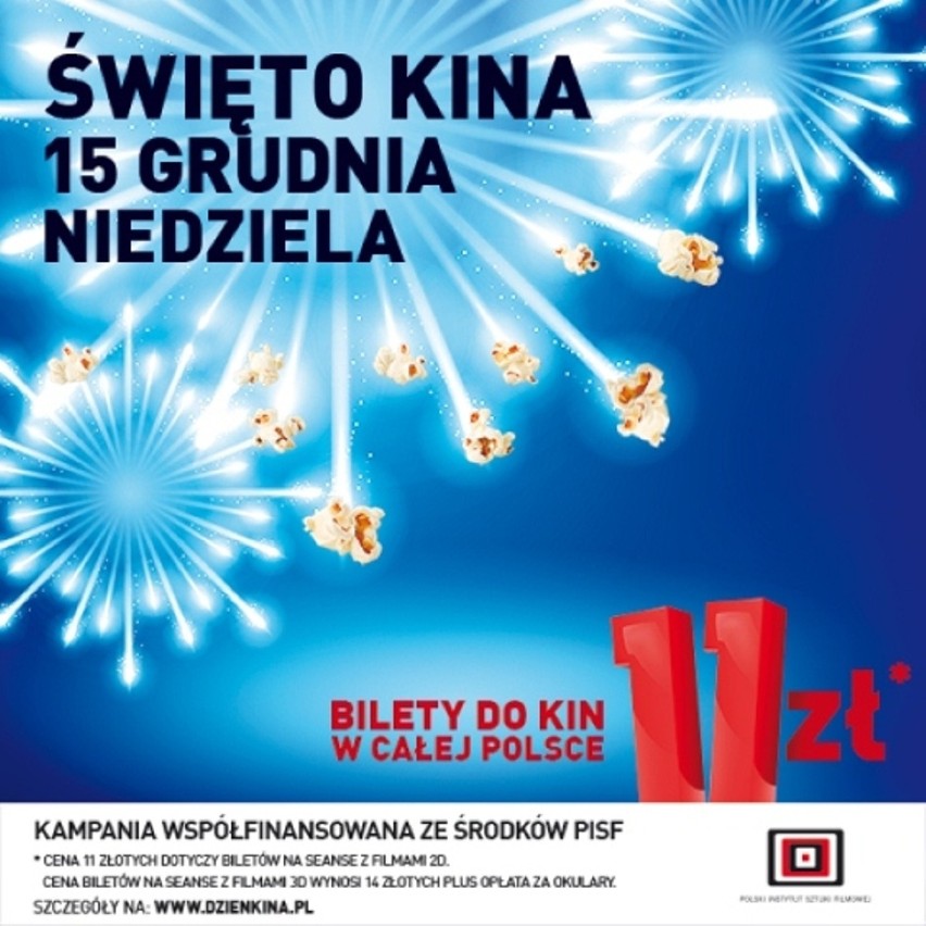 Święto Kina - 15 grudnia 
W programie: "Kraina lodu” 2D i...