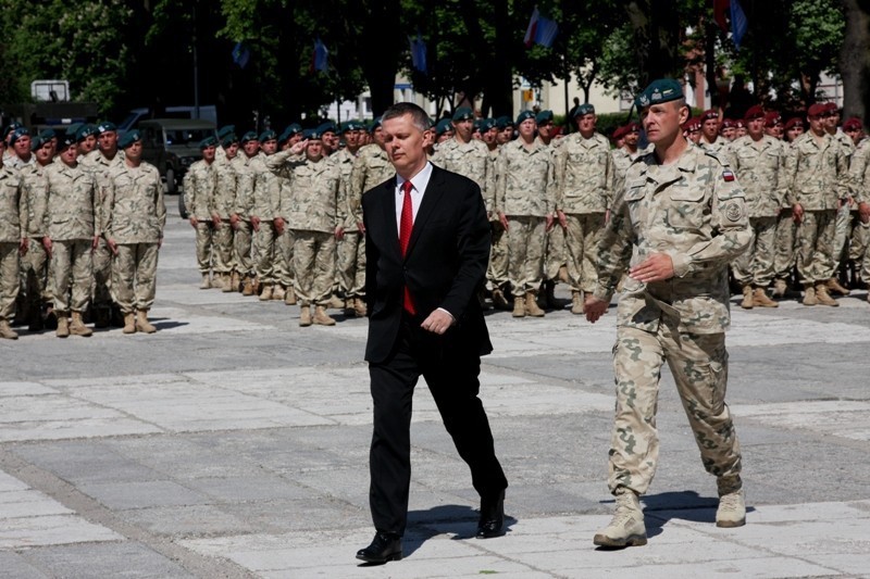 Giżycko: Uroczystości powitania X zmiany Polskiego Kontyngentu Wojskowego w Afganistanie [ZDJĘCIA]