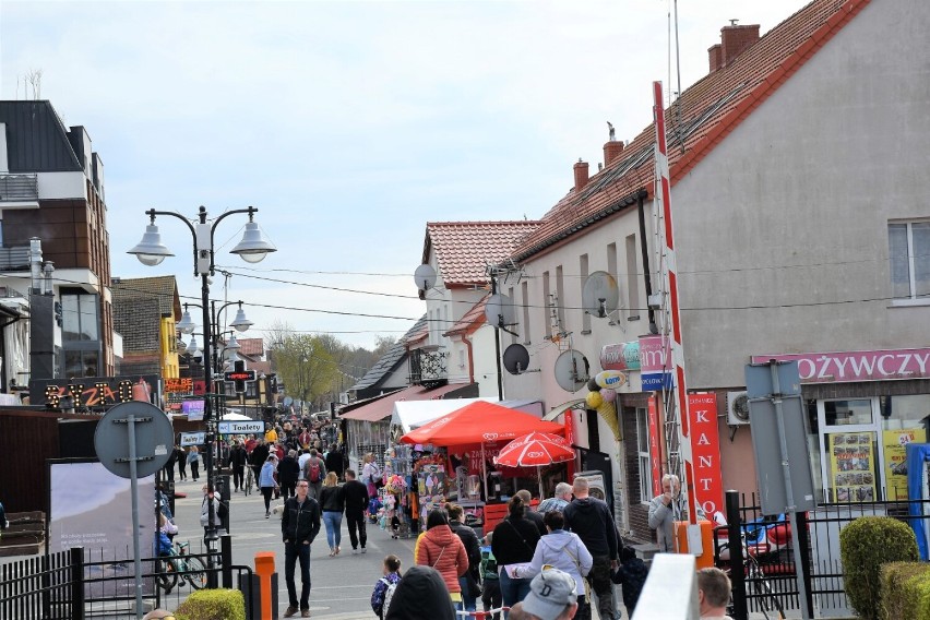 Bałtyk. Darłowo z nadmorską dzielnicą - Darłówkiem