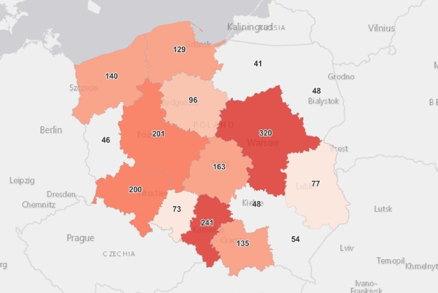 Koronawirus, raport 10 maja 2021. Ponad 2 tys. zakażeń w Polsce. Mniej zakażeń także w Oświęcimiu, Chrzanowie, Olkuszu i Wadowicach