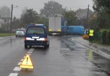 Wypadek w Modliborzycach. Ciężarówka wjechała w busa. Cztery osoby ranne