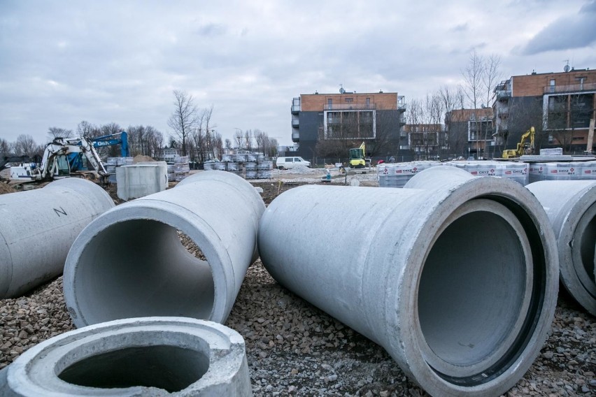 Zobacz, jak powstaje parking park&ride w Małym Płaszowie