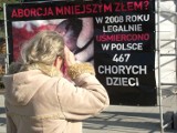 Rzeszów: Szokująca wystawa o aborcji tym razem pod Katedrą