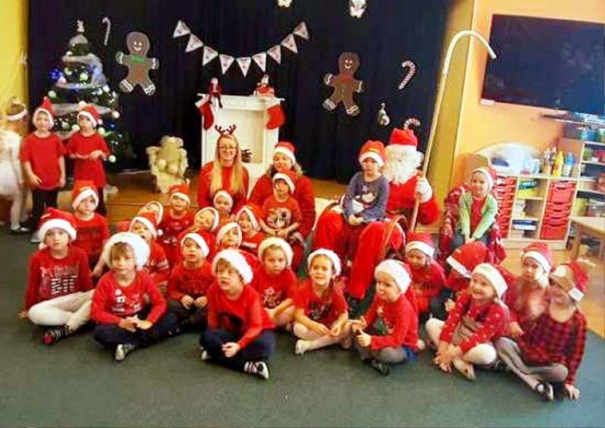 Święty Mikołaj odwiedził  Przedszkole im. Krasnala Hałabały w Grodzisku [ZDJĘCIA]