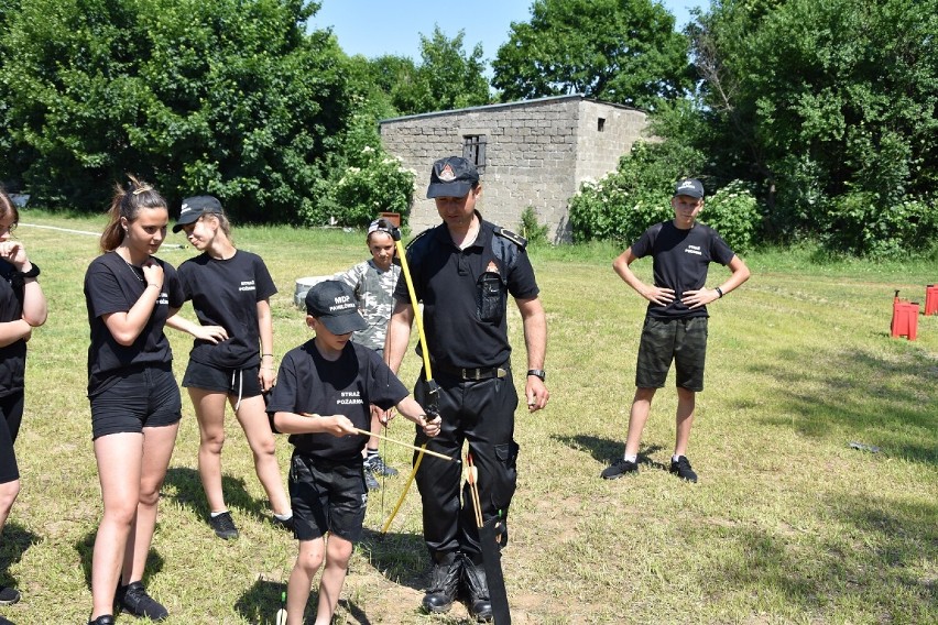 IV Ćwiczenia Młodzieżowych Drużyn Pożarniczych OSP powiatu suwalskiego w Przerośli [Zdjęcia]