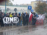 Manifestacja przeciw imigrantom ze Wschodu w Radomsku