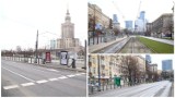 Warszawa "odpoczywa" po imprezie sylwestrowej. Tak wygląda opustoszałe miasto [ZDJĘCIA]