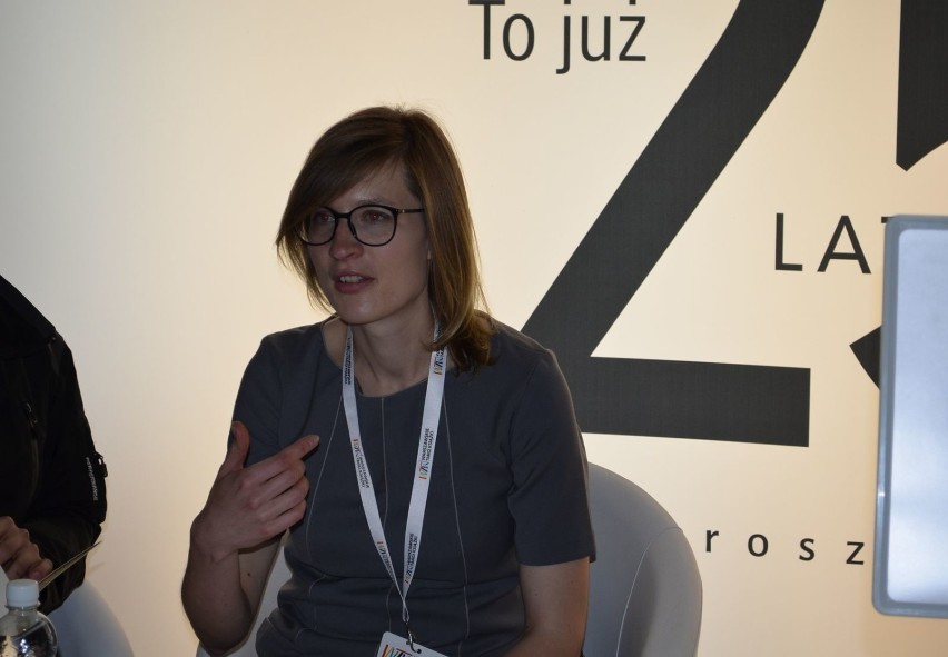 Katarzyna Puzyńska promowała książkę "Trzydziesta pierwsza"...