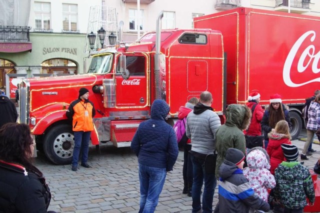 Ciężarówka Coca-Cola w Kaliszu? Możecie ją zaprosić