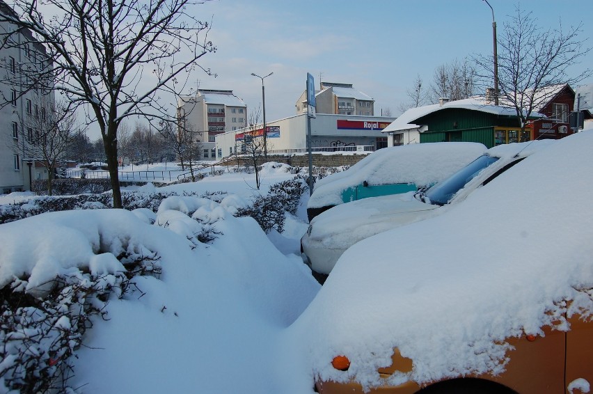 Zimowy Kwidzyn z inwestycjami w tle
