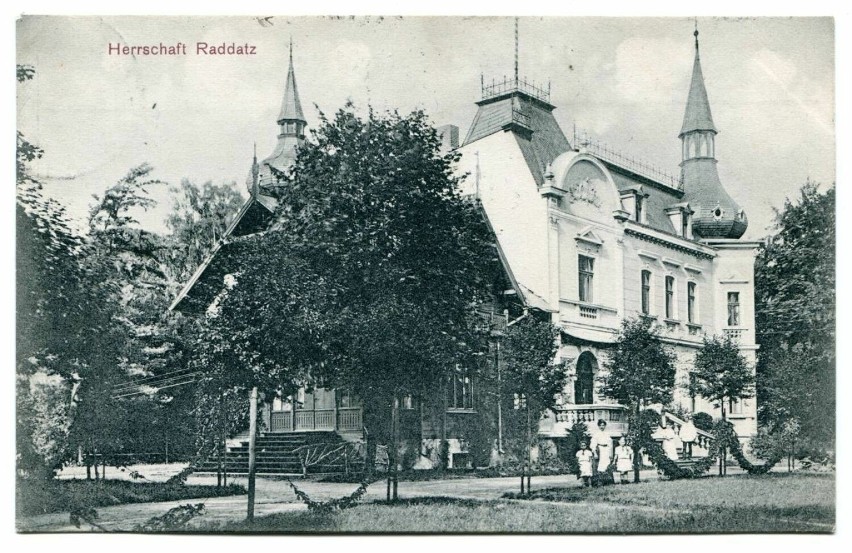 Pałac w Radaczu przed wojną
