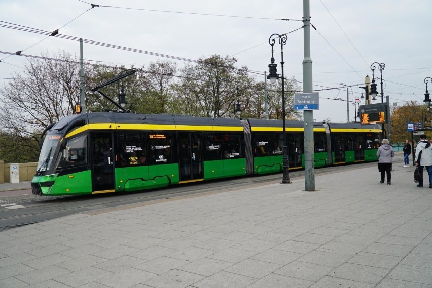 Obecnie wykorzystywane w Poznaniu tramwaje 32-metrowe mogą...