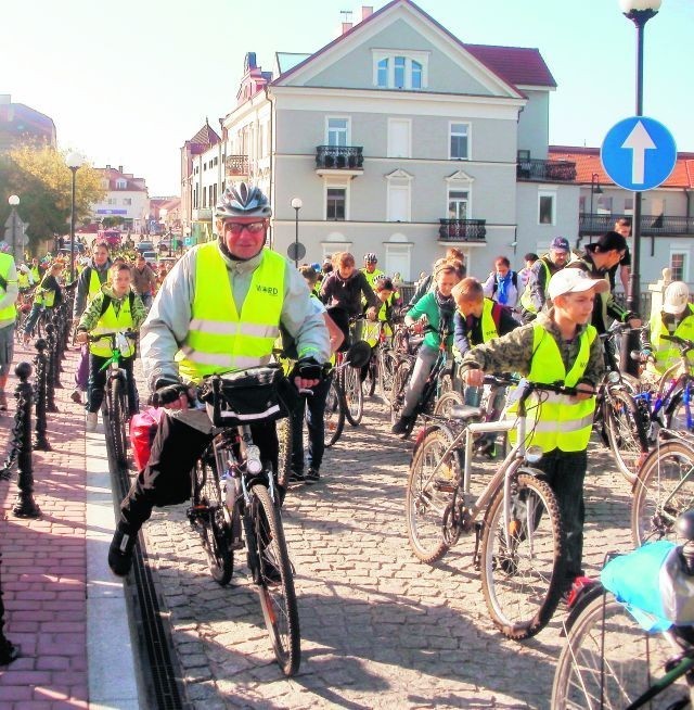 Konińscy cykliści chcą tylko logicznego połączenia i oznakowania  dróg dla rowerów