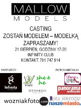 Zostań modelką! Przyjdź 21 sierpnia na casting