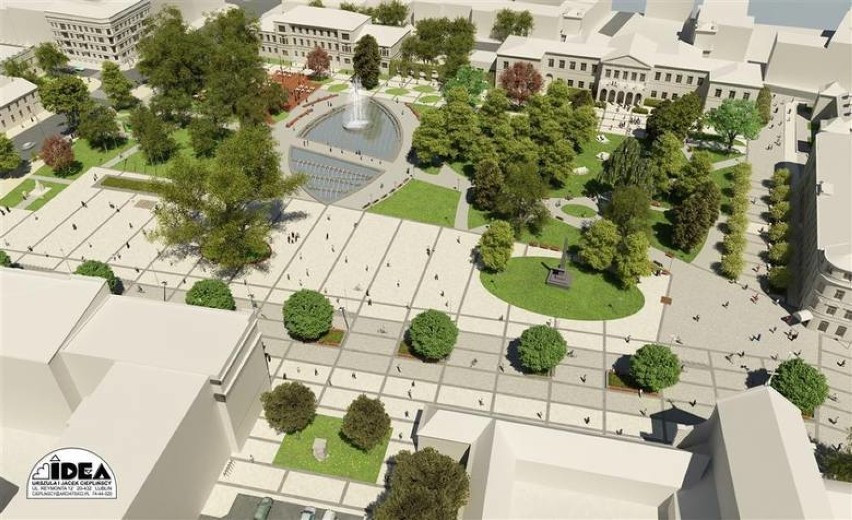 Plac Litewski zostanie ogrodzony. Wkrótce rozpocznie się jego przebudowa (WIDEO, WIZUALIZACJE)