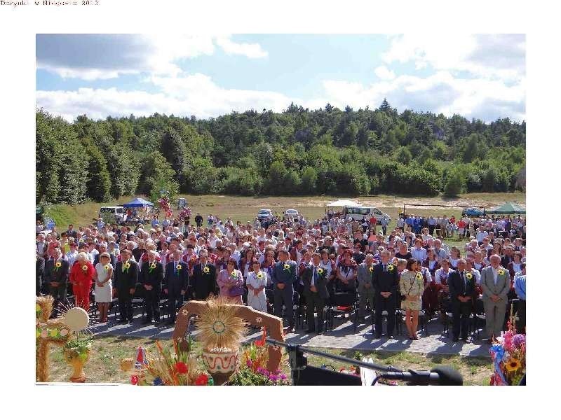 Dożynki Gminno-Parafialne Niegowa 2013