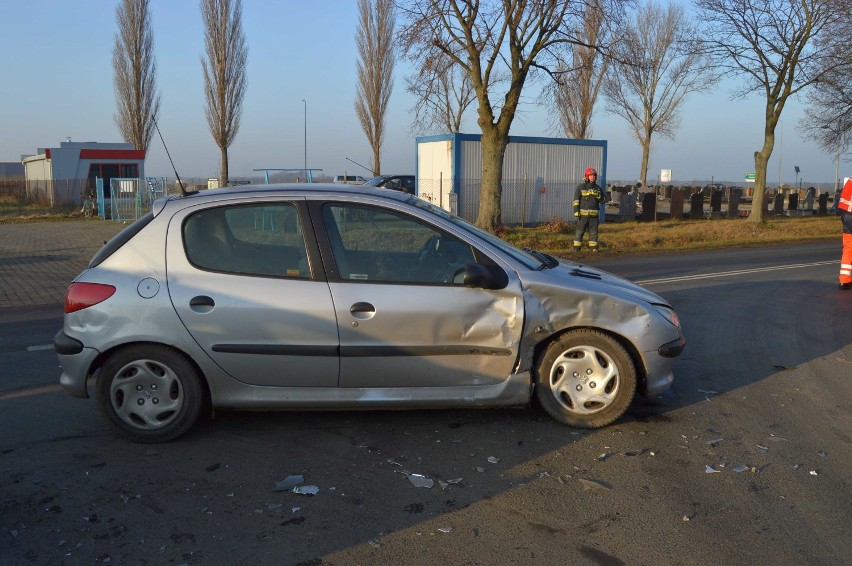 Kolizja na ul. Poznańskiej