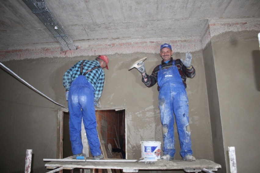 Trwają prace remontowe w szpitalu w Radziejowie [zdjęcia]