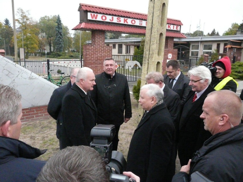 Jarosław Kaczyński w Łasku