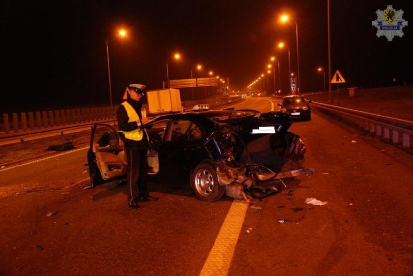 Wypadek na autostradzie A1 w Rusocinie, 26 marca 2014