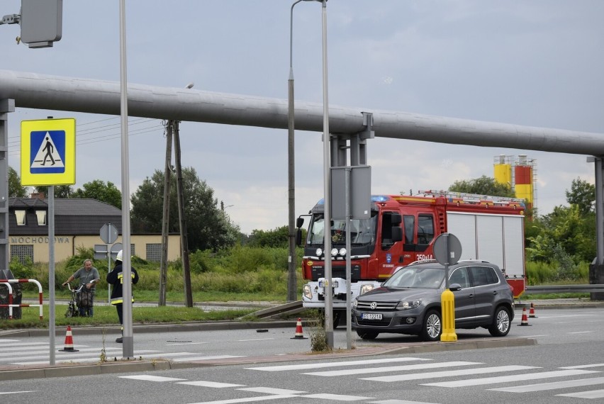 Wypadek na alei Rataja w Skierniewicach