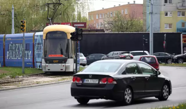 Sygnalizacja na rondzie Lotników Lwowskich usprawni przejazdy tramwajów MPK Łódź
