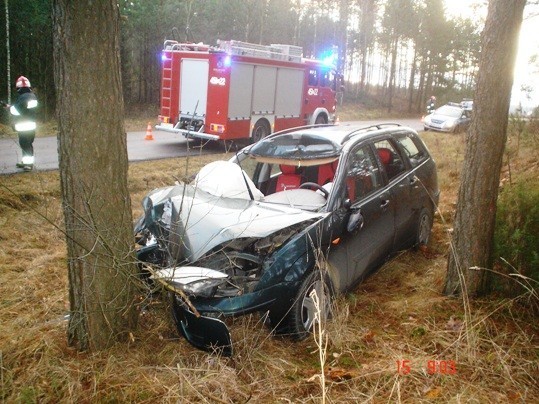Wypadek na drodze Mońki &#8211; Goniądz