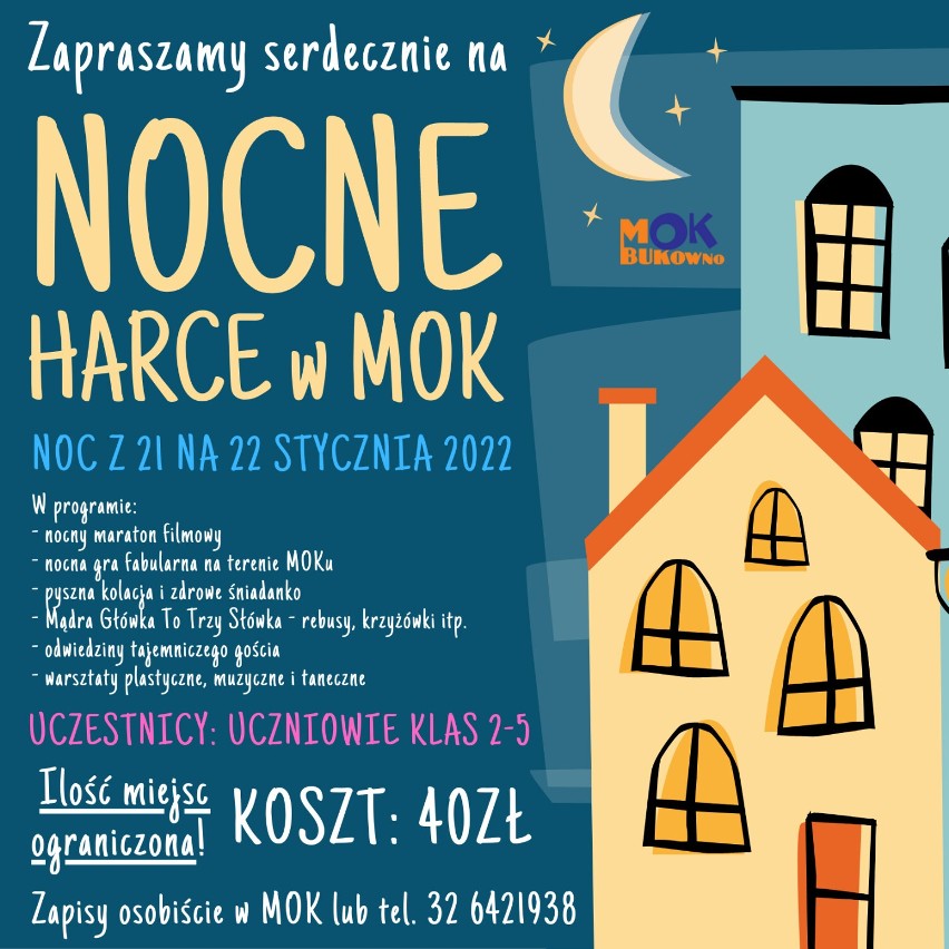 Nocne Harce w MOK...