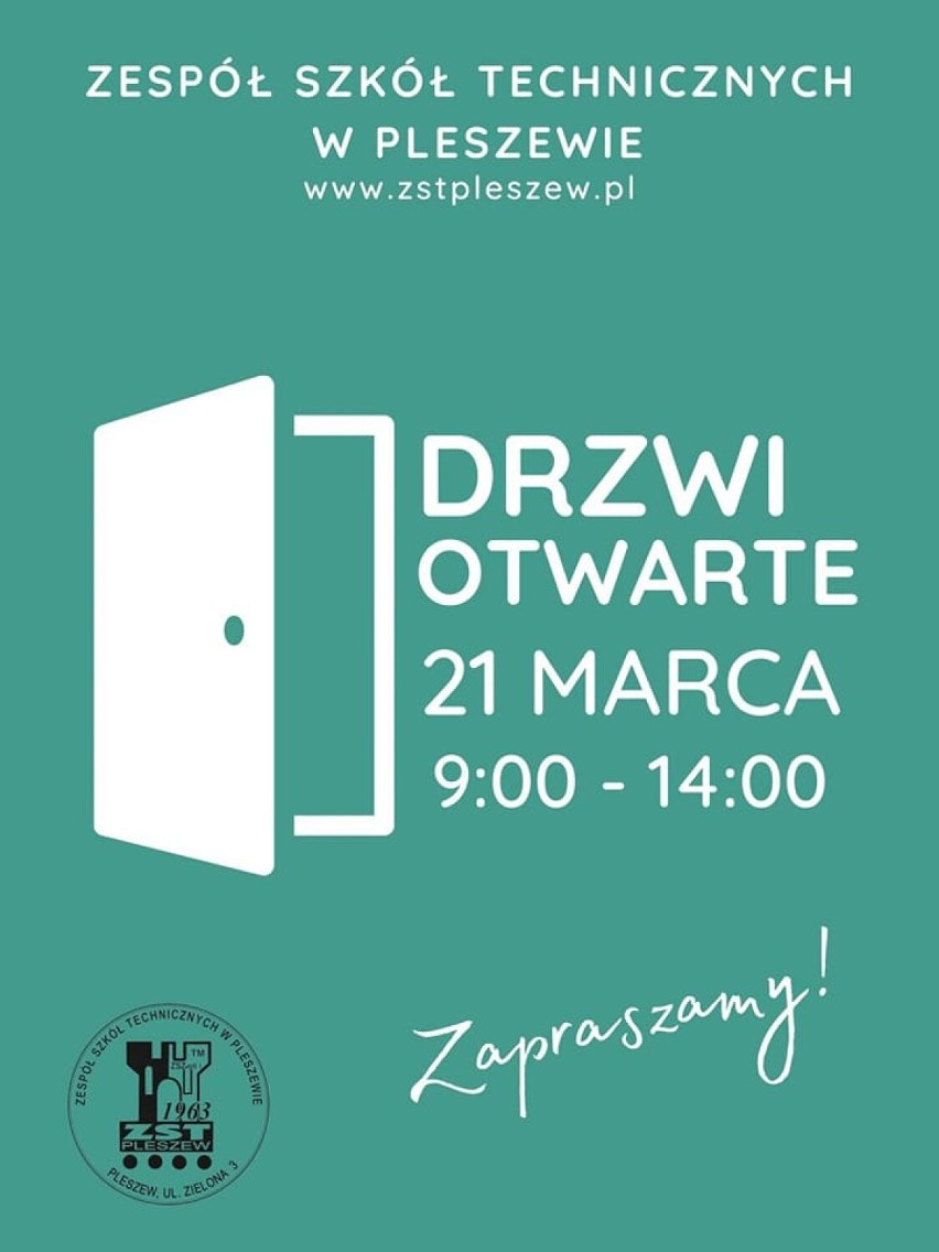 Pierwszy dzień wiosny to w szkołach średnich w powiecie pleszewskim tradycyjnie czas "drzwi otwartych"