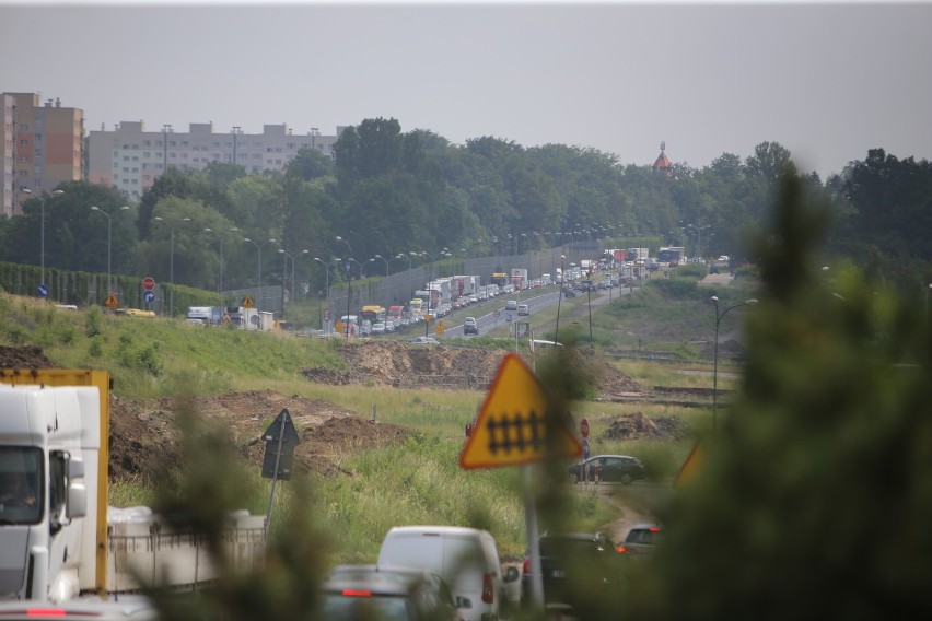 Węzeł Giszowiec. Skrzyżowanie ulic Pszczyńskiej i 73 Pułku...