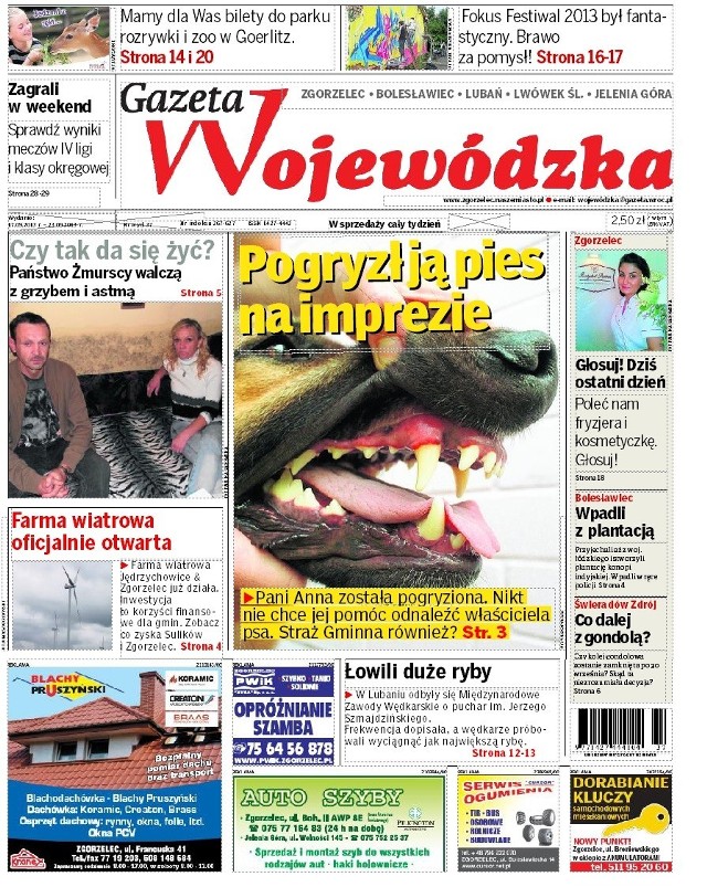 Gazeta Wojewódzka w sklepach od 17 września!